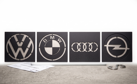 Sablon Logo pentru Preșuri Auto Detailing