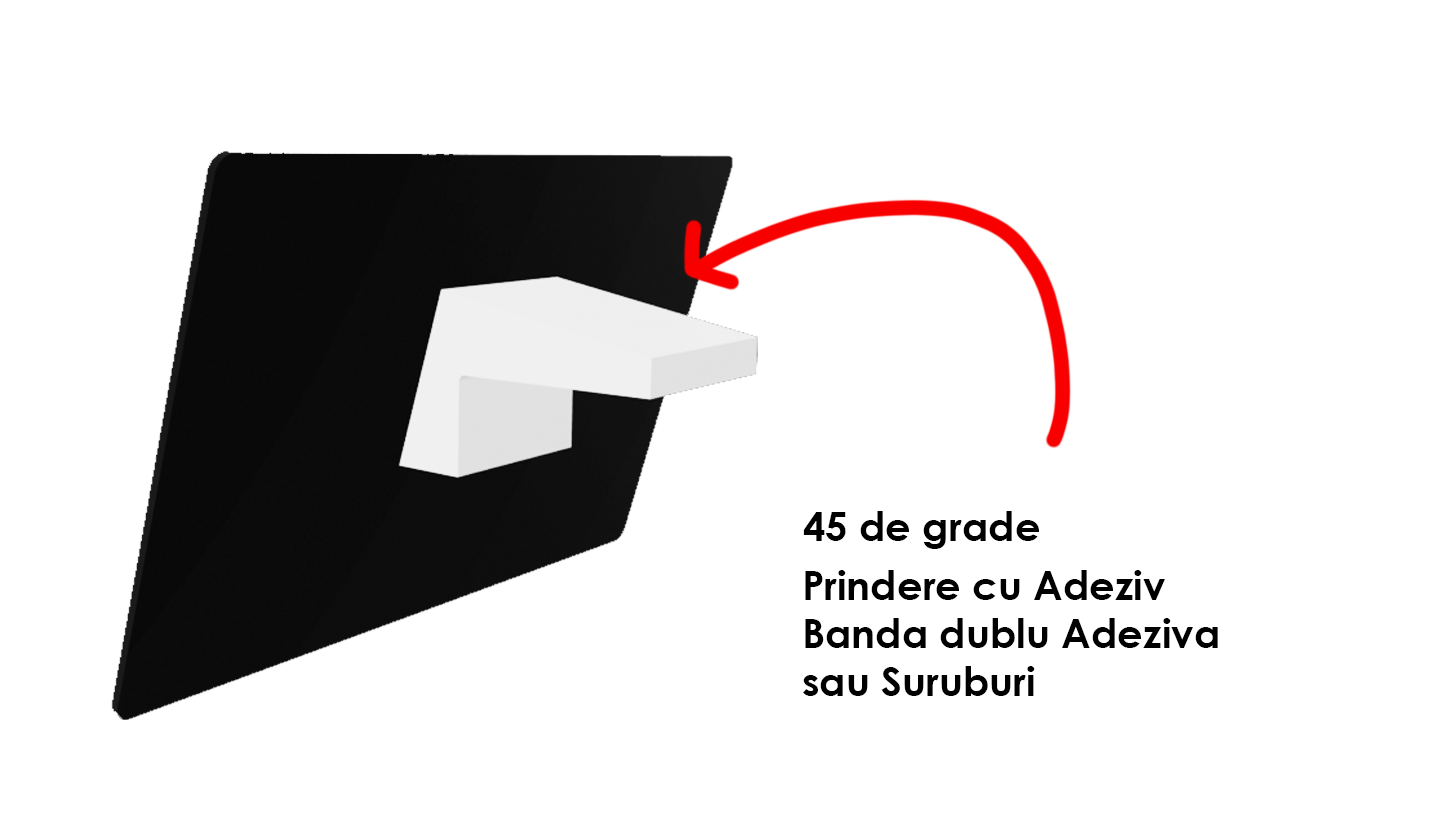 Placuta Parcare Rezidentiala pentru Bordura la 45 de grade