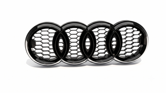 Stema Audi compatibilă cu grilă fagure