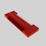 Suport Organizator Mare – 20 Sloturi Card SD, 26 Adaptori USB, 8 Porturi Type-C