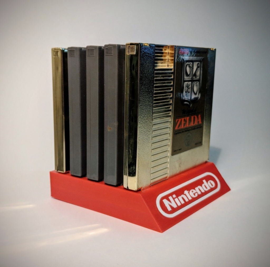 Suport 5 Sloturi pentru Cartușe NES - Organizator Retro Nintendo